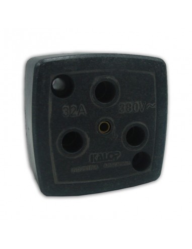 Kalop Kl48053 Base Indust. 3 X 32a C T. Kalop Kl48053 Base Indust. 3 X 32a C T.