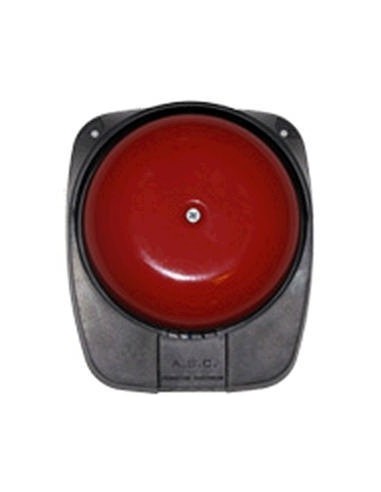 Asc 405 Campana Ext 15cm 12v Rojo Alarma