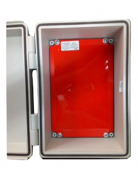 Roker Prg355   Gabinete C/bandeja 315 X 230 X 175  Band. Ip65 C/bisag C/cerr Tapa Blanca