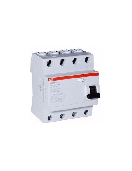 Abb ______ Disyuntor Din 4 X  40a 30ma Tetrapolar (a2440) Abb ______ Disyuntor Din 4 X  40a 30ma Tetrapolar (a2440)