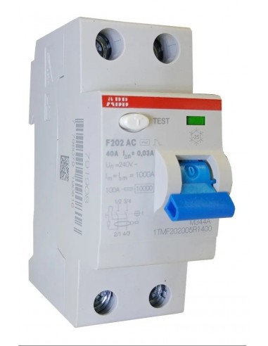 Abb ______ Disyuntor Din 2 X  63a 30ma Bipolar Abb ______ Disyuntor Din 2 X  63a 30ma Bipolar