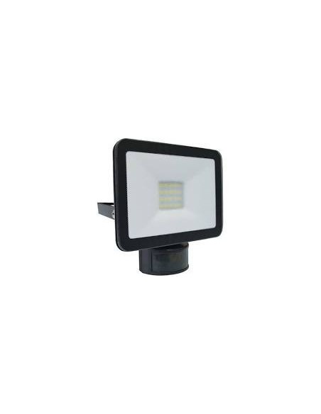 Interelec 402913 Proyector Ext Con Sensor Led 20w Negro De Movimiento 6000k Ip44 (sanson 13007/pir) Interelec 402913 Proyector Ext Con Sensor Led 20w Negro De Movimiento 6000k Ip44 (sanson 13007/pir)