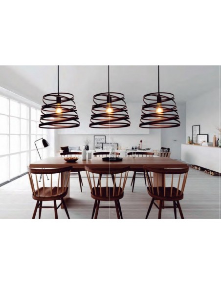 180g 19008 Twist Negro Colgante 180g 19008 Twist Negro Colgante