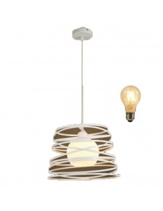 180g 19008 Twist Blanco Colgante 2