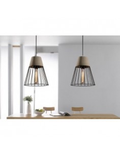 180g 19003 Trans Colgante Hormigon Conico E27 260mm 2