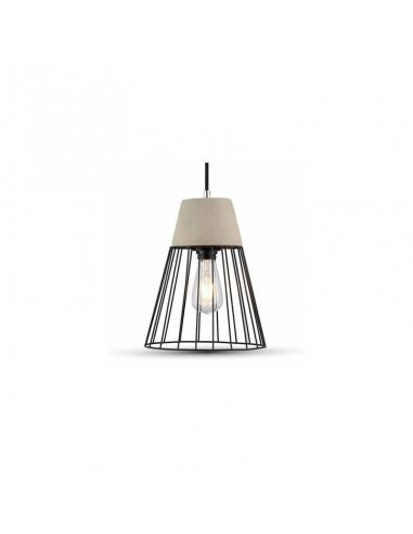 180g 19003 Trans Colgante Hormigon Conico E27 260mm