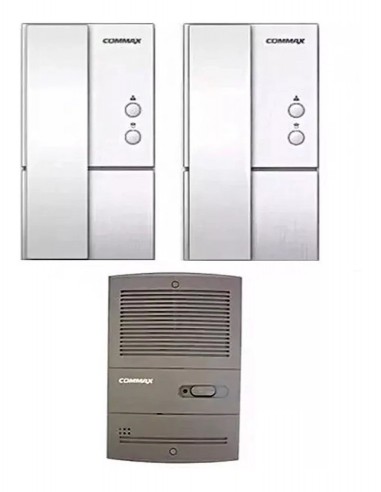 Commax  Dp-la101 Emb  Portero  1 Nº 2 Telefonos         (intercomunicado Dp-101ra) Cuando Son 3 Telefonos Se Utiliza El 101