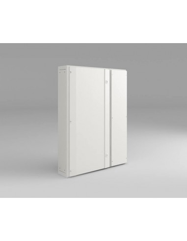 Genrod 906182cq   Gabinete 264 Bocas 600 X 1800 X 200 Serie Q C/contrafrente Sin Pta Vidrio P/termicas Din S/ Ducto Lateral E