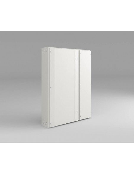 Genrod 906182cq   Gabinete 264 Bocas 600 X 1800 X 200 Serie Q C/contrafrente Sin Pta Vidrio P/termicas Din S/ Ducto Lateral E