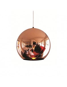 180g 19005/15/co-tom Xs - Colgante Cristal Espejo Cobre Brillo