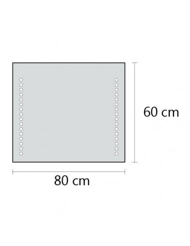Dabor Espejo 2 Led Circulos