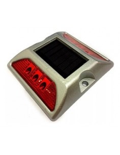 Crlx Tacha Vial Led Solar Roja, (42lm/10tn) 2