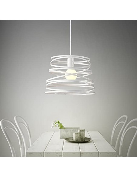 180g 19008 Twist Blanco Colgante