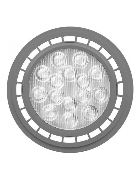 Macroled D-111-gu10-ww Dimerizable 15w/827 Ar-111  Gu-10 Alum Led Calida Lampara 30º Apertura 1425 Lm  180g Le1005c