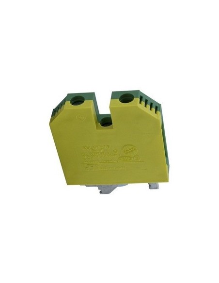 Zoloda Bslkn-35       Bornera Unipolar P/riel Din 35.0mm  Tierra Verde (compon. Flex.rig.)