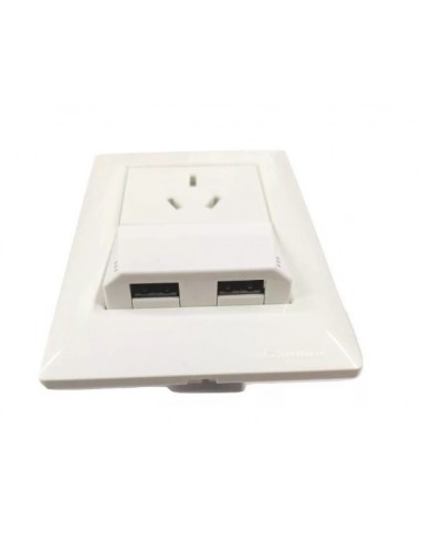 - Cambre 6958  Mod  Toma Usb  2 X 2.3a            Blanco  S.xxi  / S.xxii / Bauhaus - - Nuevo:6960 3,1a - Cambre 6958  Mod  Toma Usb  2 X 2.3a            Blanco  S.xxi  / S.xxii / Bauhaus - - Nuevo:6960 3,1a