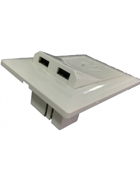 - Cambre 6958  Mod  Toma Usb  2 X 2.3a            Blanco  S.xxi  / S.xxii / Bauhaus - - Nuevo:6960 3,1a - Cambre 6958  Mod  Toma Usb  2 X 2.3a            Blanco  S.xxi  / S.xxii / Bauhaus - - Nuevo:6960 3,1a