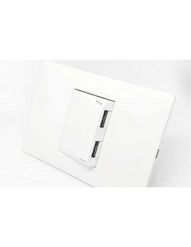 - Cambre 6958  Mod  Toma Usb  2 X 2.3a            Blanco  S.xxi  / S.xxii / Bauhaus - - Nuevo:6960 3,1a - Cambre 6958  Mod  Toma Usb  2 X 2.3a            Blanco  S.xxi  / S.xxii / Bauhaus - - Nuevo:6960 3,1a