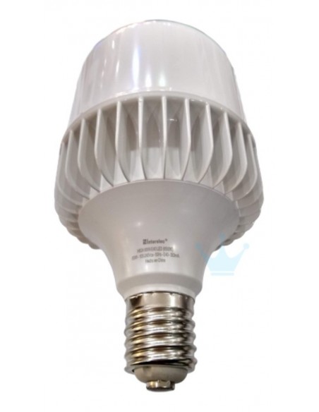 Interelec 401744  E40 Aluminio Hight Power  60w/6500k           Fria   Led Lampara