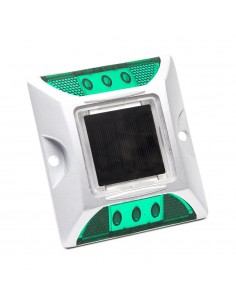 Crlx Tacha Vial Led Solar Verde, (42lm/10tn)