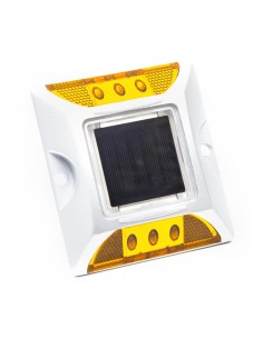 Crlx Tacha Vial Led Solar Amarillo, (42lm/10tn)
