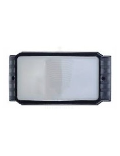 Ilum Rust 328n     Tortuga Pvc 60w Negra  Triangular. S/reja      (iluminacion Rustica)