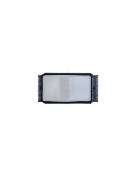 Ilum Rust 328n     Tortuga Pvc 60w Negra  Triangular. S/reja      (iluminacion Rustica)