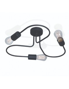 Faroluz 9003/3  Aplique Hierro 3 X E27 50 X 15cm