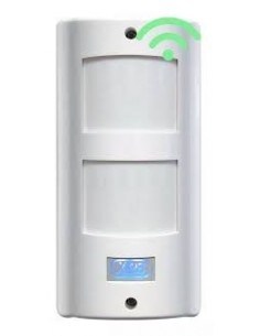 X-28 Mx52w_____ Antimascotas - Detector De Movimiento Wirles -doble Pir - Simple Tecn.  - Digital, Ip54, C/tamper, Cobertura