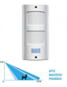 X-28 Mx51-mpx   Detector De Movimiento Exterior Infrarrojo Cableado. Doble Sensor 90 De Cobertura (reemp : Mx35t) 2