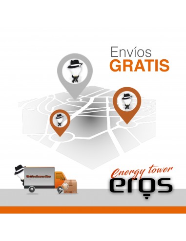 Eros 606-3000 Tower 3 Tomas Norm + 2 Usb C/proteccion Term Aluminiotorre (zapatilla T.mult / Evoque)