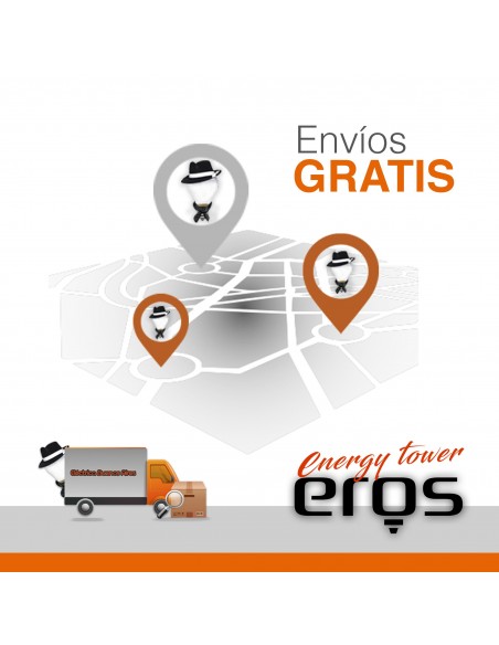 Eros 606-3000 Tower 3 Tomas Norm + 2 Usb C/proteccion Term Aluminiotorre (zapatilla T.mult / Evoque)