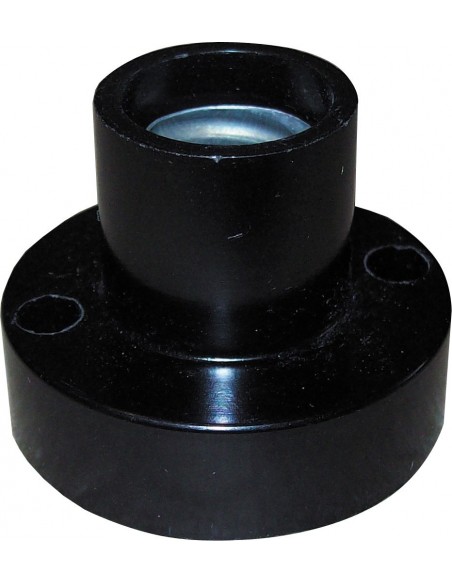 Foti Receptaculo  E14 Mignon Recto    Negro  (portalamparas)