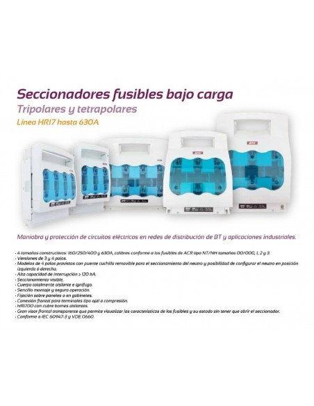 Baw Hr173_ Seccionador Bajo Carga 3 X Nh 630a  T:03  (puerta De Horno) Baw Hr173_ Seccionador Bajo Carga 3 X Nh 630a  T:03  (puerta De Horno)