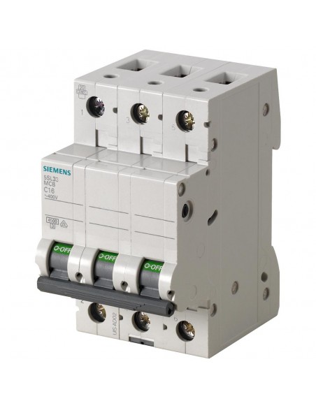 Siemens 5sl3350-7mb Termica   Din Trip  63a. 4.5ka. Curva. C  (5sx1363-7)