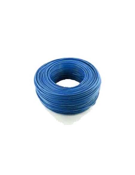 Argenplas U95ce___  Mts. Cable  1 X  95.00 Rollo Unip Celeste Azul Iram Nm247-3