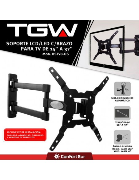 Tgw Hstv80s Soporte Movil Lcd 14 A 37