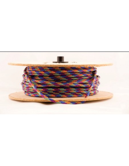 Mts. Cable Textil  __m5 2  X  0.75  K Carioca Multicolor Mts. Cable Textil  __m5 2  X  0.75  K Carioca Multicolor