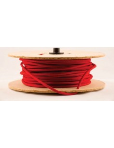 Mts. Cable Textil ___57   2  X  0.75  Rojo