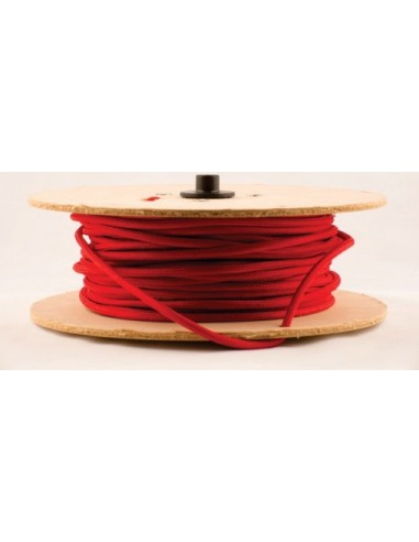 Mts. Cable Textil ___57   2  X  0.75  Rojo