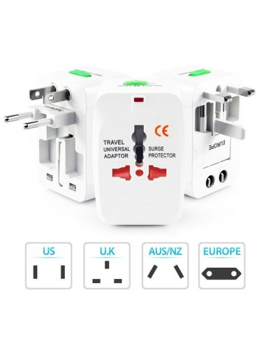 Adaptadora Viajero   220 / 110v / Schuko / Aleman (ficha) Adaptadora Viajero   220 / 110v / Schuko / Aleman (ficha)