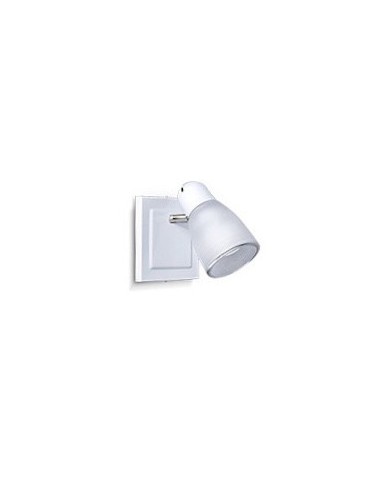 Sl 3901cb   Lar Aplique 1 X  E27  Luces Base Cuadrada Blanco