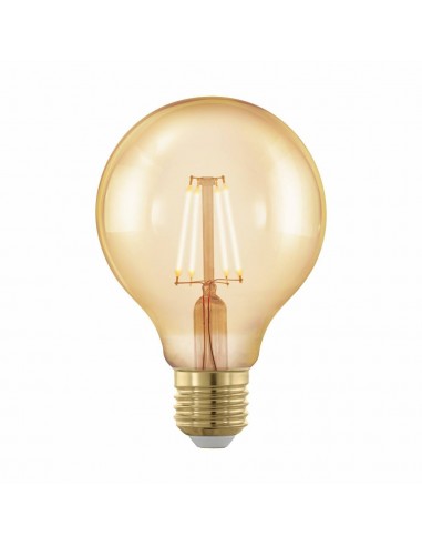 Interelec 403136 E27 G80_/gold Vintage Led No Dim 8w/2700k Globo Filamento Calida Lampara 800lum Interelec 403136 E27 G80_/gold Vintage Led No Dim 8w/2700k Globo Filamento Calida Lampara 800lum