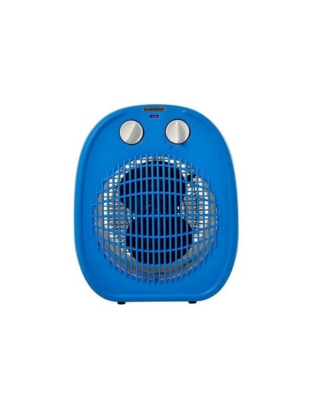 Indelplas Ic-01 Caloventor  Azul 900/1800w