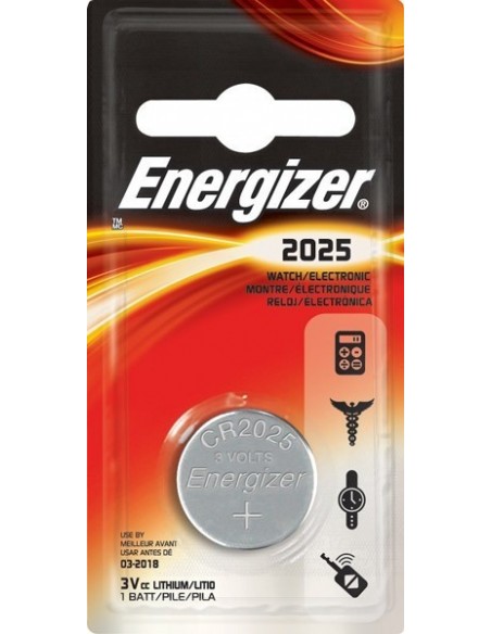 Energizer Cr-2025  Pila De Litio  3v Chata ( Maxell ) Energizer Cr-2025  Pila De Litio  3v Chata ( Maxell )