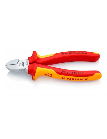 Knipex  70 06 160 Alicate 1000v Corte Diagonal 160mm 6