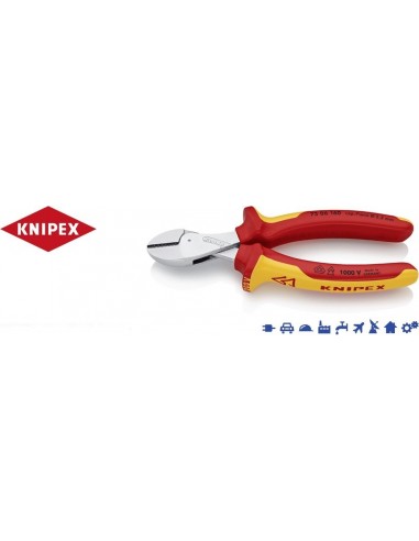 Knipex  73 06 160 Alicate 1000v X-cut 160mm 6
