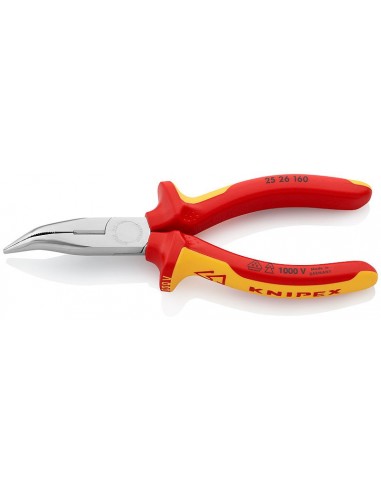 Knipex  25 26 160 Pinza__ 1000v Punta Curva 160mm 6