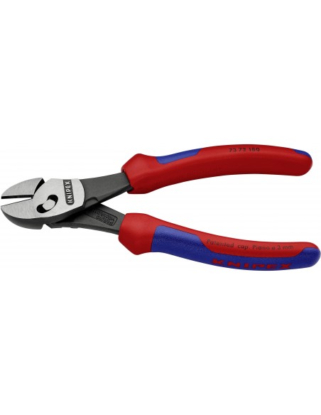 Knipex  73 72 180 Alicate Aislado Curvo 180mm 7 Corte Oblicuo