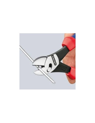 Knipex  73 72 180 Alicate Aislado Curvo 180mm 7 Corte Oblicuo